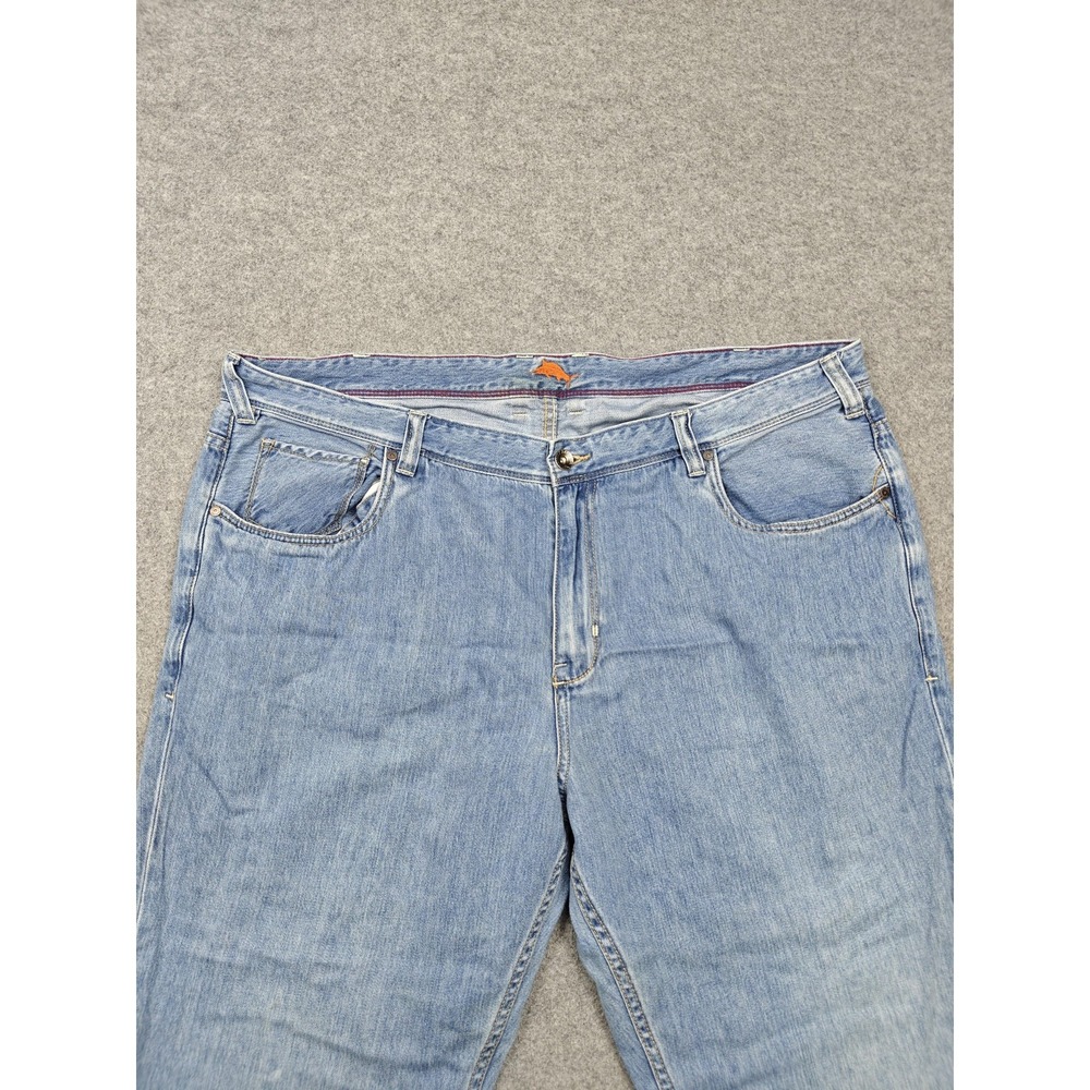Tommy Bahama Cayman Island Jeans Mens 46x30 Light Wash Relaxed Straight Denim - Picture 2 of 15